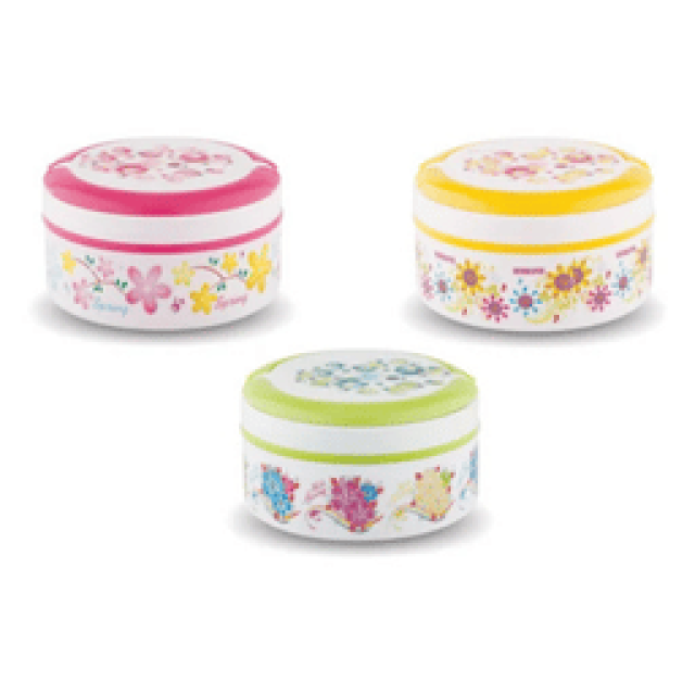 BABY LUNCH BOX STEEL - ROUND SHAPE